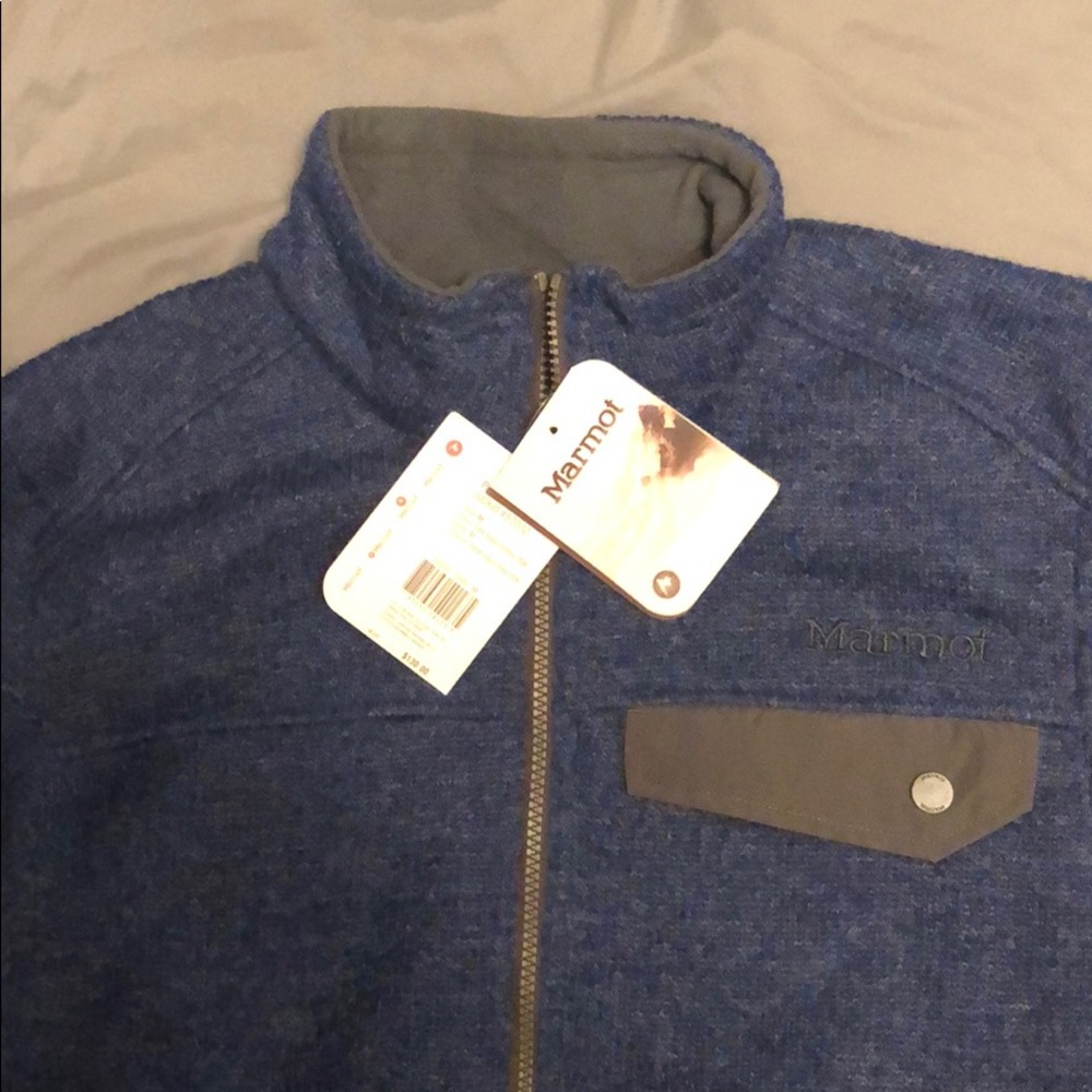 NWT Marmot Men’s zip-up sweater